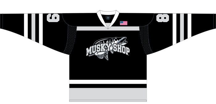 Рыболовная рубашка Musky Shop Custom Hockey Jersey 2026