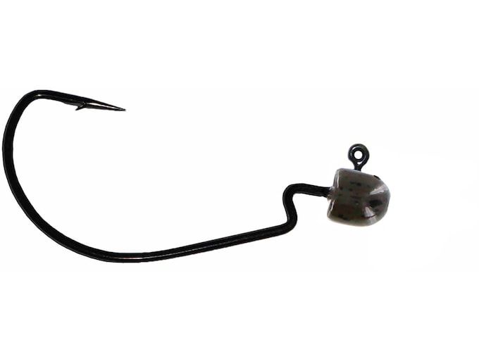 Джиг-головки Big Bite Baits Shorty EWG 1/4oz Shaky Head Jighead Green Pumpkin