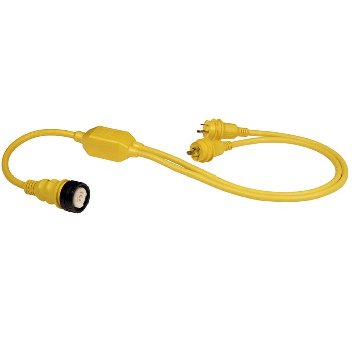 Кабель для электроники MARINCO RY504-2-30 50A Female to 2-30A Male Reverse "Y" Cable