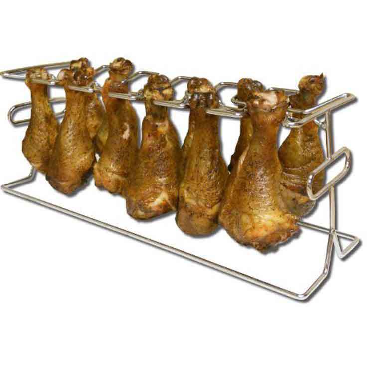 Аксессуар для гриля King Kooker 12-Slot Leg & Wing Grill Rack