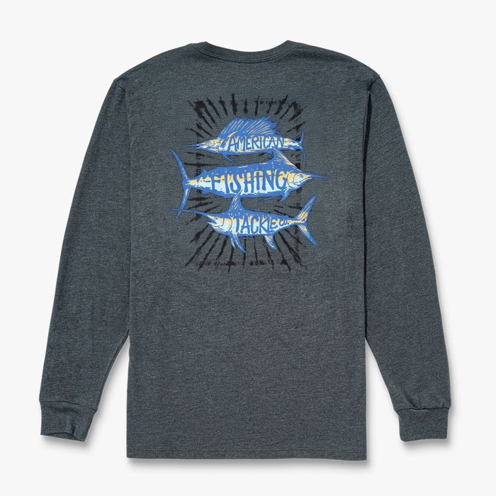 Рыболовная рубашка SALE Billfish Stack LS T-Shirt