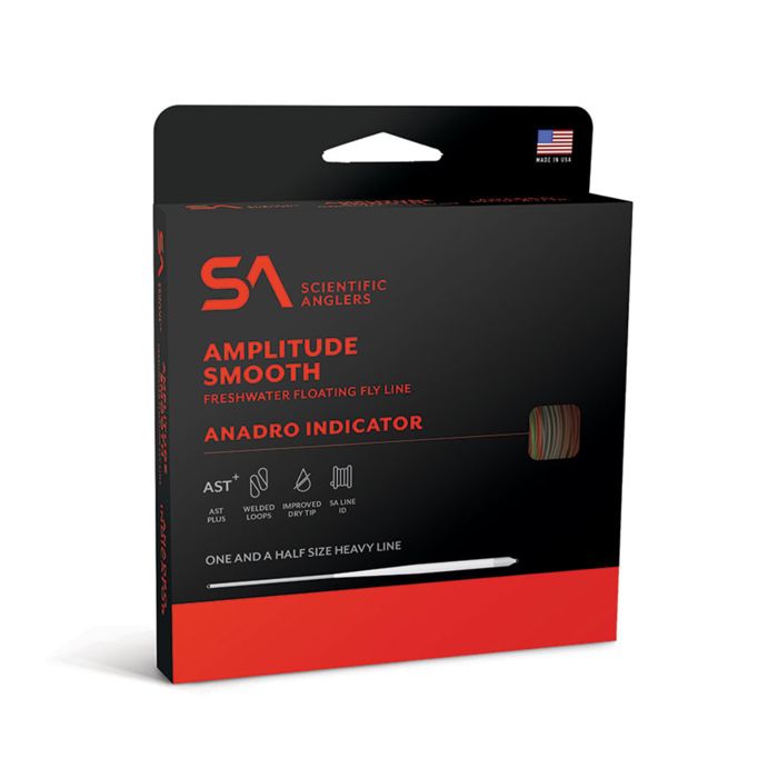 Нахлыстовый шнур Scientific Anglers Amplitude Smooth Anadro Indicator Fly Line
