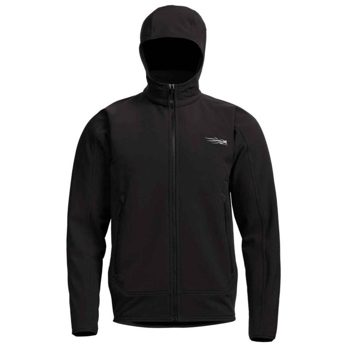 Куртка Sitka Gear Sitka Alpha Fleece Hooded Jacket - Sitka Black - XXL