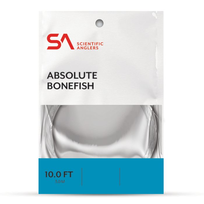 Поводковый материал Scientific Anglers Absolute Bonefish Leader 3 Pack - 10# 10' 3 pack