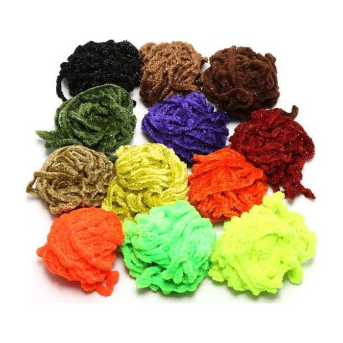 Мушки Hareline Woolly Bugger Tinsel Core UV Rayon Chenille