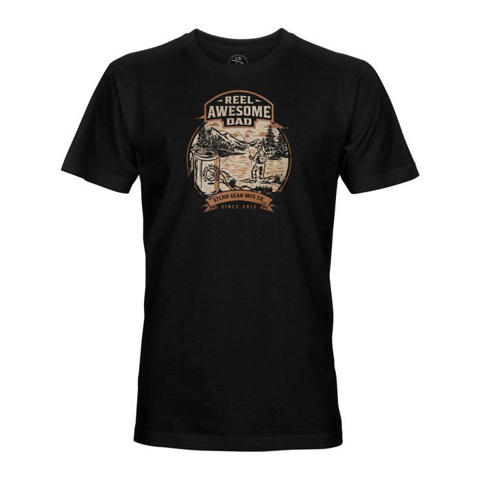 Рыболовная рубашка STLHD GEAR STLHD Men’s Reel Awesome Dad Tee 2026