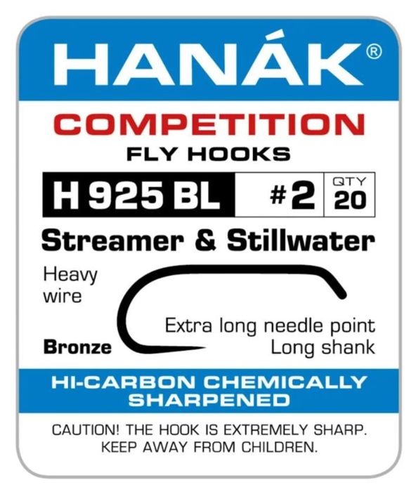 Крючки MFC Hanak H 925 BL Streamer Stillwater Hook