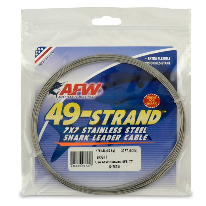 Кабель для электроники American Fishing Wire American Fishing 49 Strand 7x7 Stainless Stee