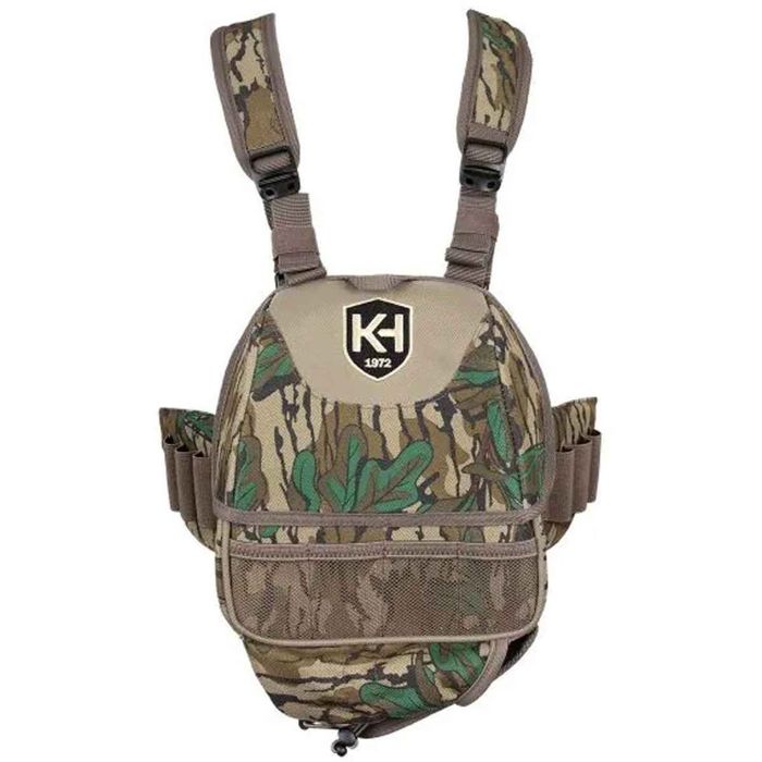 Охотничий жилет Knight & Hale Men's Mossy Oak Greenleaf Run N' Gun 100 Turkey Vest - On