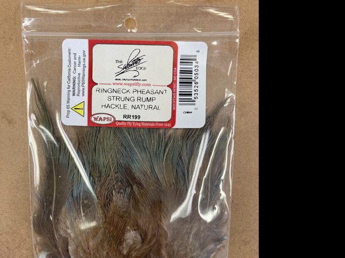 Материал для вязания мушек Wapsi Ringneck Pheasant Strung Rump Hackle