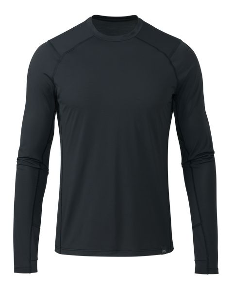 Рыболовная рубашка KUIU Vital S1 Long Sleeve Crew | Black