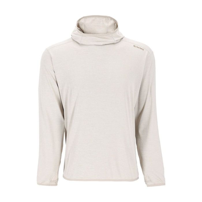 Рыболовная рубашка Fly Fish Food Logo Simms M's Stone Cold Hoody - Lunar Gray