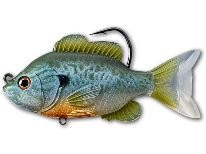 Поверхностная приманка LIVETARGET Sunfish 3.5" Swimbait Natural/Blue Pumpkinseed