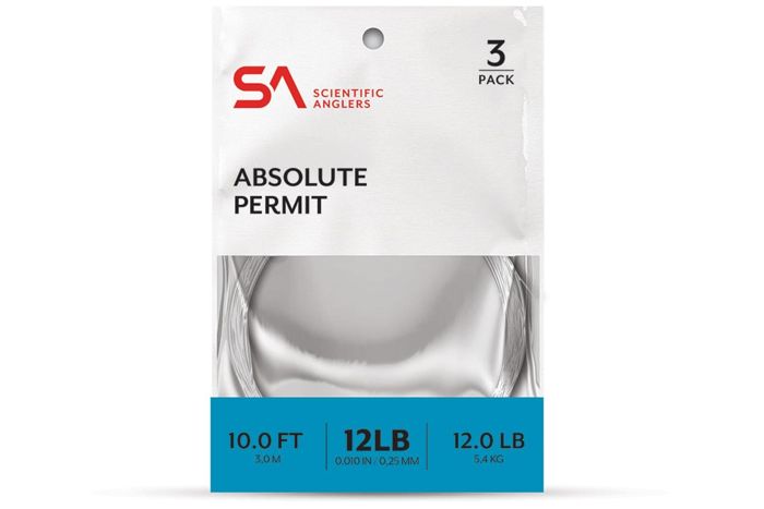 Поводковый материал Scientific Anglers Absolute Permit Leader 3 Pack