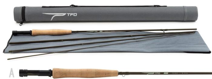 Нахлыстовое удилище Temple Fork Outfitters TFO Stealth Series Fly Fishing Rod w/Case