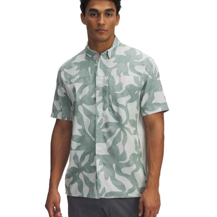 Рыболовная рубашка Under Armour Men's Fish Pro Hybrid Printed Short Sleeve Fishing Shirt