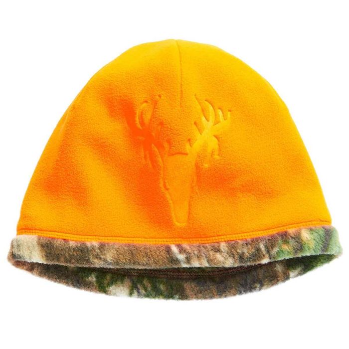 Шапка Hot Shot Youth Reversible Blaze Beanie - Blaze Orange/Realtree APX - On