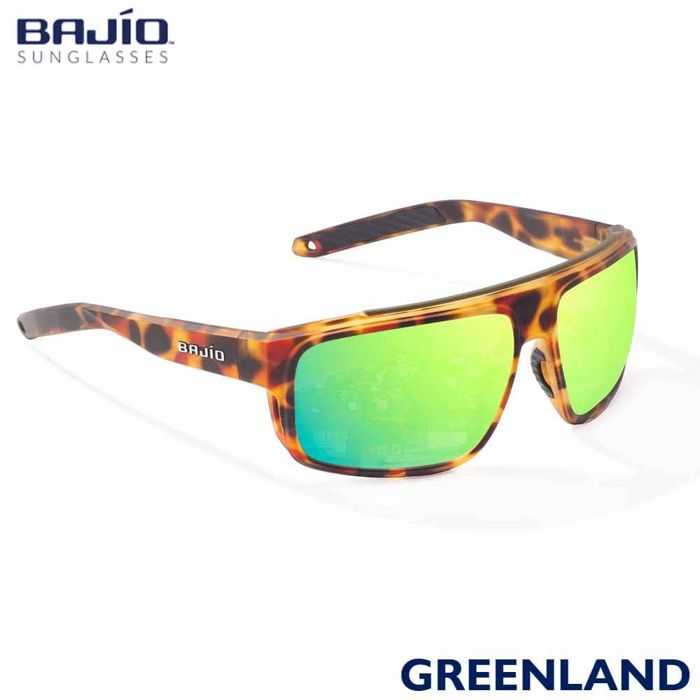 Поляризационные очки Bajio Greenland Sunglasses - GREEN WATER MATTE / GREEN GLASS