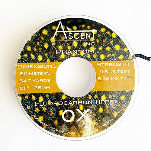Флюорокарбоновая леска Ascent Fly Fishing Phantom Fluorocarbon Tippet