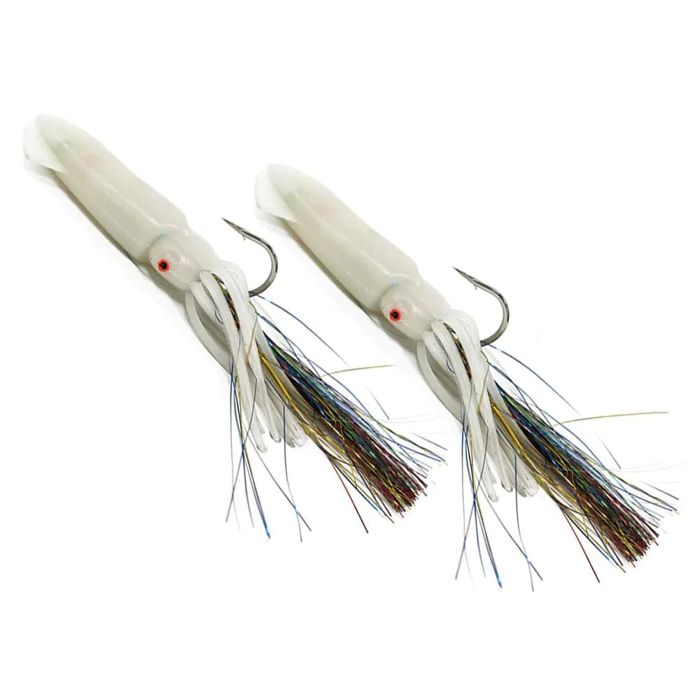 Готовая оснастка Ahi USA 7" Rock Cod Squid Rigs - Glow