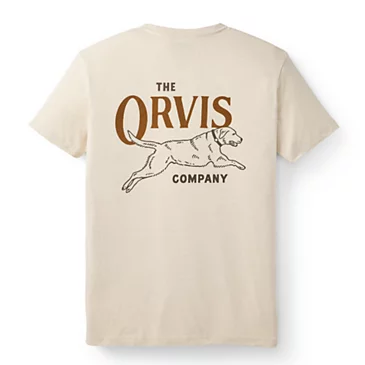 Рыболовная рубашка Orvis Men’s Jumping Lab Graphic T-Shirt