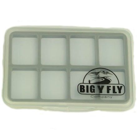 Коробка для мушек Big Y Fly Co. Slim Magnetic 8 Compartment Fly Box