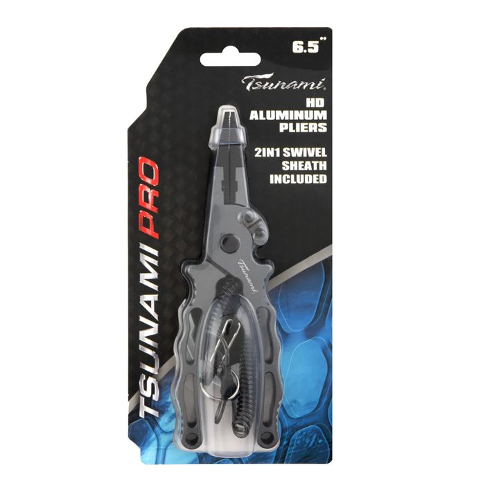 Плоскогубцы рыболова The Saltwater Edge Tsunami HD Aluminium Pliers 6.5"