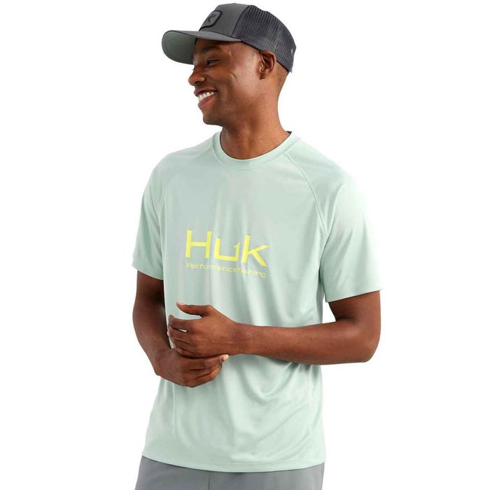 Рыболовная рубашка Huk Men's Pursuit Performance Short Sleeve Fishing Shirt