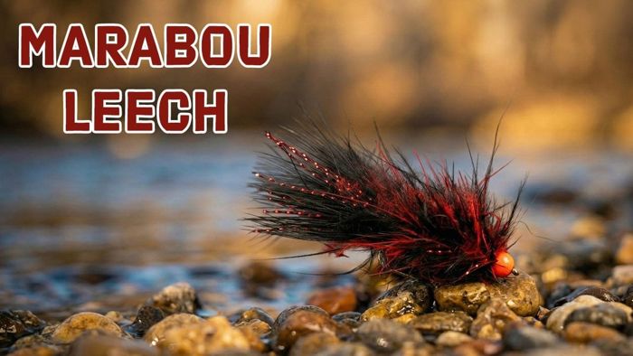 Материал для вязания мушек Trident Marabou Leech Fly Tying Video Material Kit