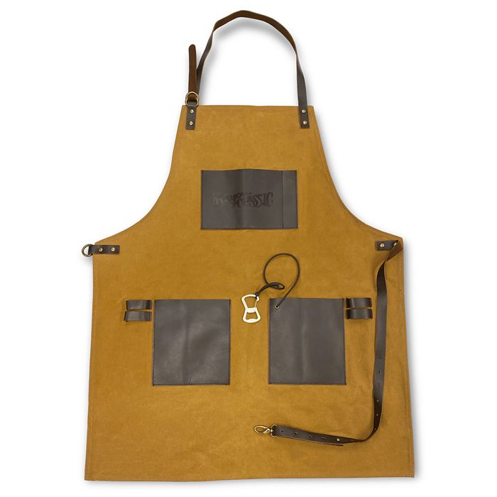 Фартук Bayou Classic Waxed Canvas and Leather Grill Apron