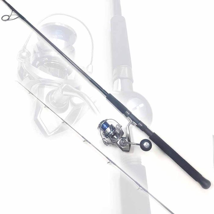 Комплект удилище + катушка Shimano Stradic 5000FM And Capt. Harry's CHS715G Spinning Combo