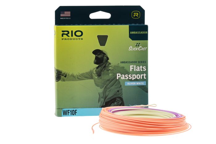 Нахлыстовый шнур Rio Ambassador Series Oliver White Flats Passport Fly Line