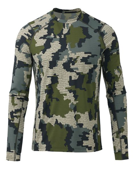 Рыболовная рубашка KUIU Vital S1 Long Sleeve Crew | Verde