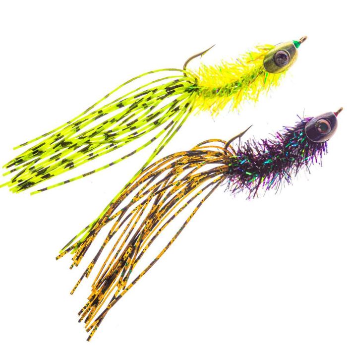 Мушки Flymen Fishing Co Fish-Skull River Creature Fly - 2 Pack