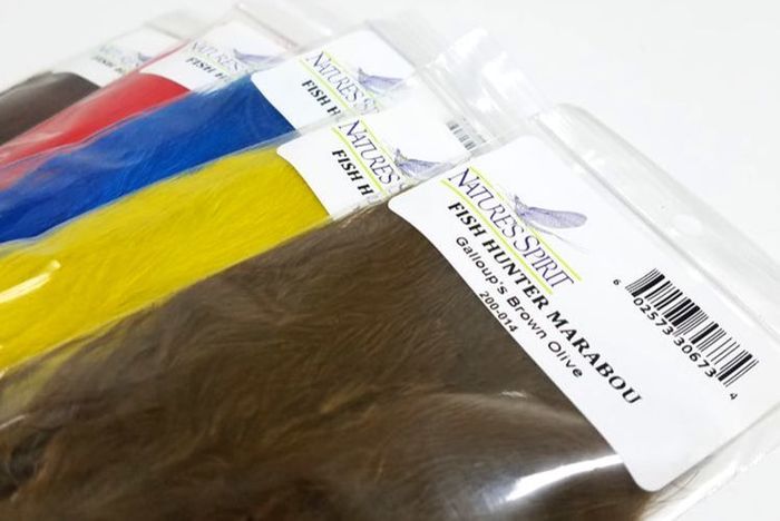 Материал для вязания мушек Nature's Spirit Fish Hunter Marabou