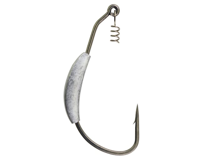 Крючки Berkley Fusion 19 Weighted Swimbait Hook #4/0 Smoke Satin 4PK