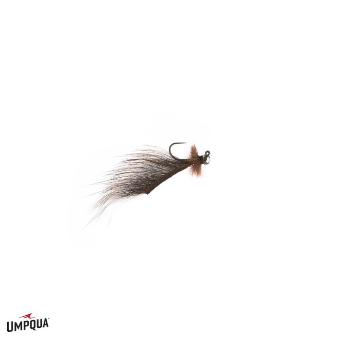 Мушки Umpqua Mini Leech Jig Fly Brown
