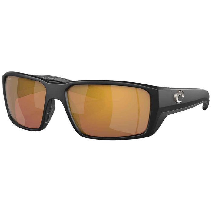 Поляризационные очки Costa Fantail PRO Polarized Sunglasses - Matte Black/Gold Mirror