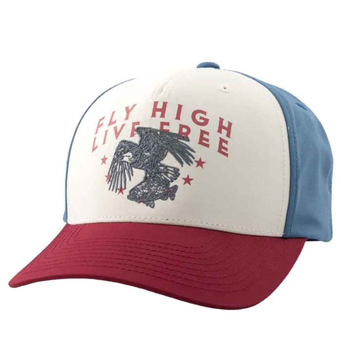 Головной убор Huk Live Free Trucker Hat - Blue Shadow - One Size Fits Most