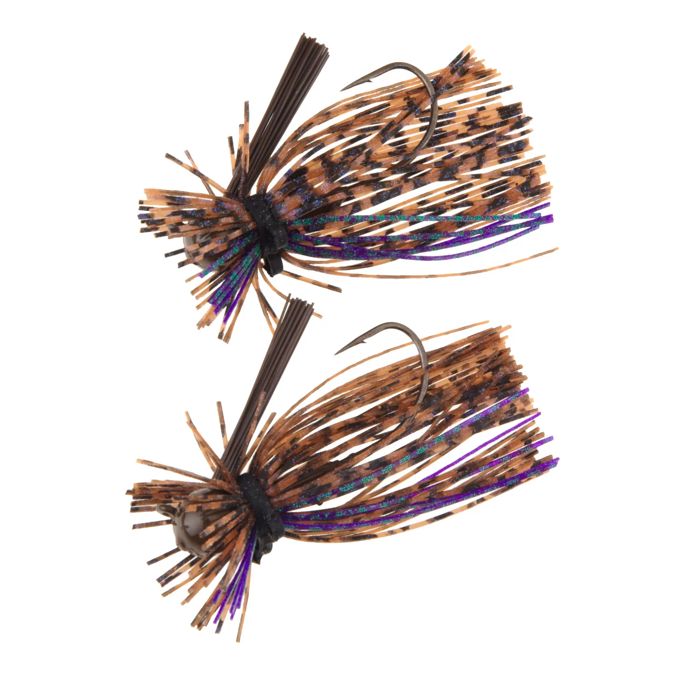 Джиг Jewel Eakins Bass Jig 5/16 oz 2-pack Brown Medium 02