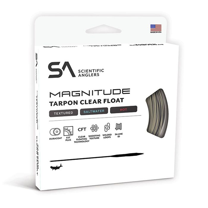 Нахлыстовый шнур Scientific Anglers Magnitude Textured Tarpon - Full Clear Floating Fly Li