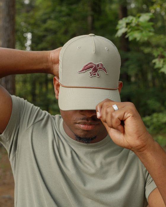 Головной убор Duck Commander Russet Grey Performance Hat