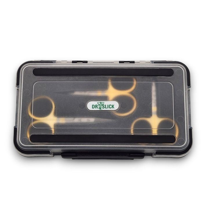 Коробка для мушек J. Stockard Fly Fishing 3-Piece Scissor Set & Fly Box