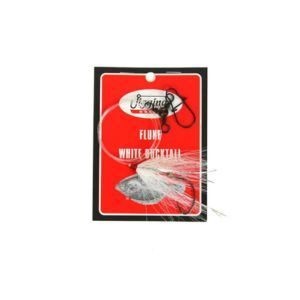 Готовая оснастка Jigging World 3-Way Bucktail Fluke Rigs w/ Sinker Snap