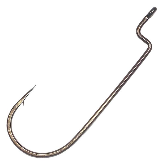 Крючки Gamakatsu Offset Shank Round Bend Worm Hook