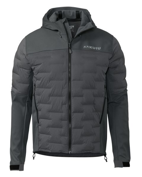 Куртка KUIU Axis Thermal Hybrid Hooded Jacket | Gunmetal