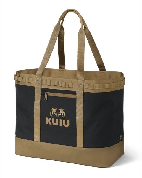 Рыболовная сумка KUIU CORDURA 2800 Tote Bag | Black/Brown