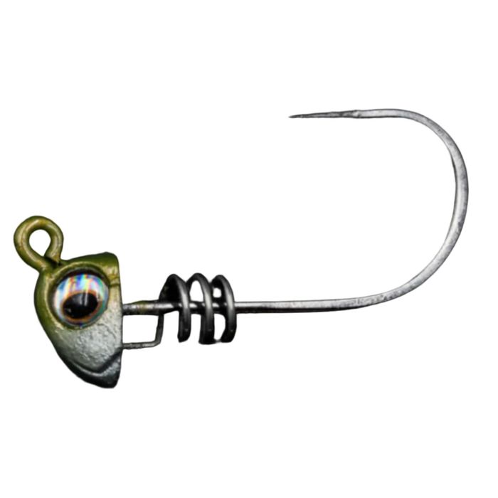 Джиг-головки NLBN-No Live Bait Needed NLBN 3" Jighead - Green Back