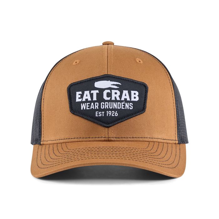 Головной убор Eat Crab Trucker - Dark Rum / ONE SIZE