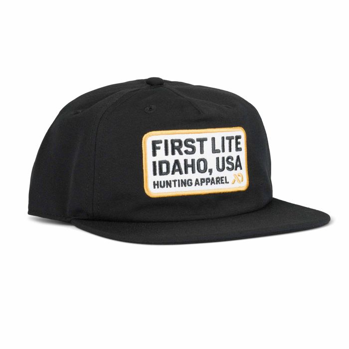 Головной убор First Lite Text Logo Hat - Black